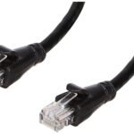 Amazon Basics RJ45 Cat-6 Ethernet Patch/LAN Cable for Personal Computer - 10 Feet (Black)