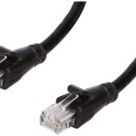 Amazon Basics RJ45 Cat-6 Ethernet Patch/LAN Cable for Personal Computer - 5 Feet (Black)