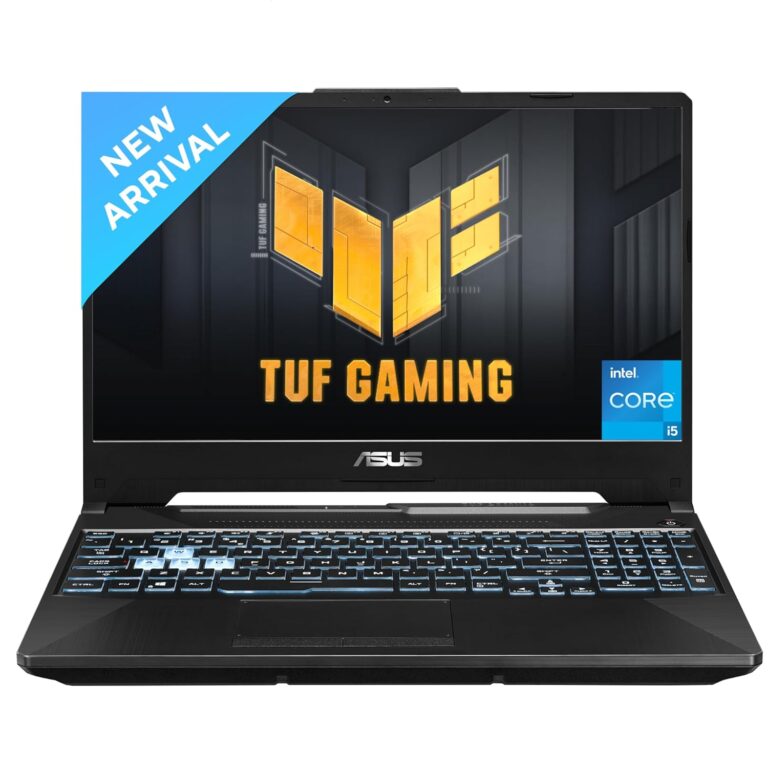ASUS TUF F17 Gaming Laptop, Intel Core i5-11400H 11th Gen, 17.3-inch (43.94 cm) 144Hz, (8GB RAM/512GB SSD/4GB NVIDIA GeForce RTX 2050/Windows 11/ RGB Backlit KB/Black/2.30 kg), ‎FX706HF-HX018W