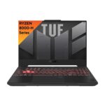 ASUS TUF Gaming A15 (2024), 15.6" (39.62cm) FHD 144Hz, AMD Ryzen 9 8945H, Gaming Laptop (16GB DDR5/1TB SSD/NVIDIA GeForce RTX 4070 /Windows 11/Office 2021/Mecha Gray/2.20 Kg), FA507UI-LP066WS