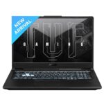 ASUS TUF Gaming F17 - Gaming Laptop, Intel Core i5-11400H 11th Gen, 17.3-inch (43.94 cm) FHD 144Hz, (16GB/512GB SSD/4GB NVIDIA RTX 2050/Win 11/ RGB Backlit/Black/2.60 kg),FX706HF-HX019W