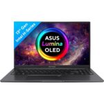 ASUS Vivobook 15 OLED (2023), Intel Core i5-13500H 13th Gen, 15.6" (39.62 cm) FHD OLED, Thin & Light Laptop (16GB/512GB SSD/Intel Iris Xᵉ/Win 11/Office 2021/Backlit KB/Black/1.7 kg), X1505VA-LK541WS