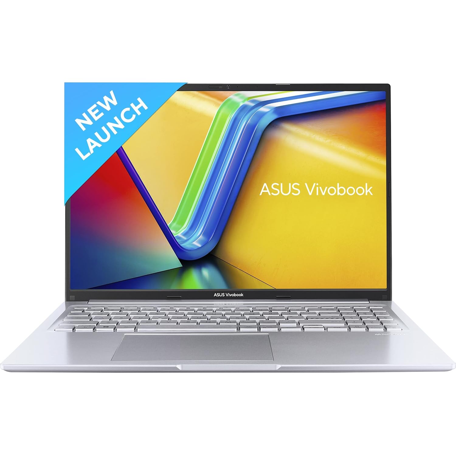 ASUS Vivobook 16 (2023), Intel Core i5-1335U 13th Gen, 16" (40.64 cms) FHD+, Thin and Light Laptop (16GB/512GB SSD/Intel Iris Xᵉ/Win 11/Office 2021/Backlit KB/Silver/1.88 kg), X1605VAB-MB544WS