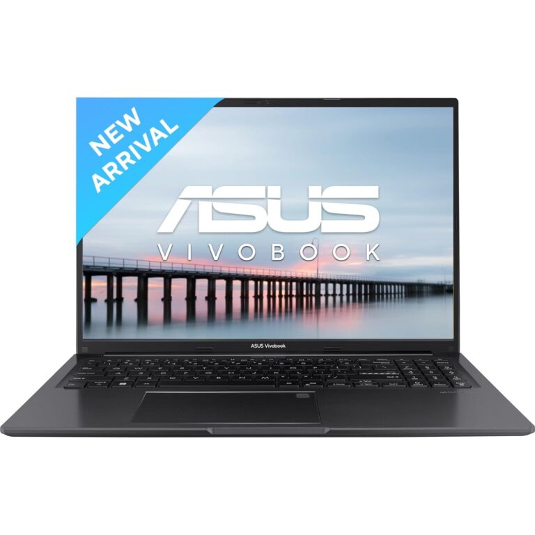 ASUS Vivobook 16, Intel®Core™ i3-1215U 12th Gen, 16-inch (40.64 cm) FHD+, Thin and Light Laptop (8 GB RAM/512GB SSD/Win11/FingerPrint/Black/1.88kg), X1605ZAB-MB322WS