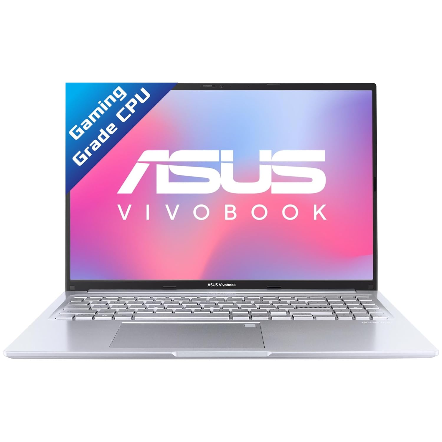 ASUS Vivobook 16X, AMD Ryzen 7 5800HS, 16" (40.64 cm) WUXGA, Thin & Light Laptop (16GB RAM/512GB SSD/Integrated Graphics/Windows 11/Office 2021/Backlit/Fingerprint/Silver/1.88 kg), M1603QA-MB742WS