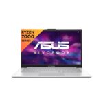 ASUS Vivobook Go 14 (2023) Thin & Light Laptop,AMD Ryzen 5 7520U, 14-inch (35.56 cm) FHD, (8GB RAM/512GB SSD/Windows 11/Office 2021/Alexa Built-in/Silver/1.38 kg), E1404FA-NK521WS