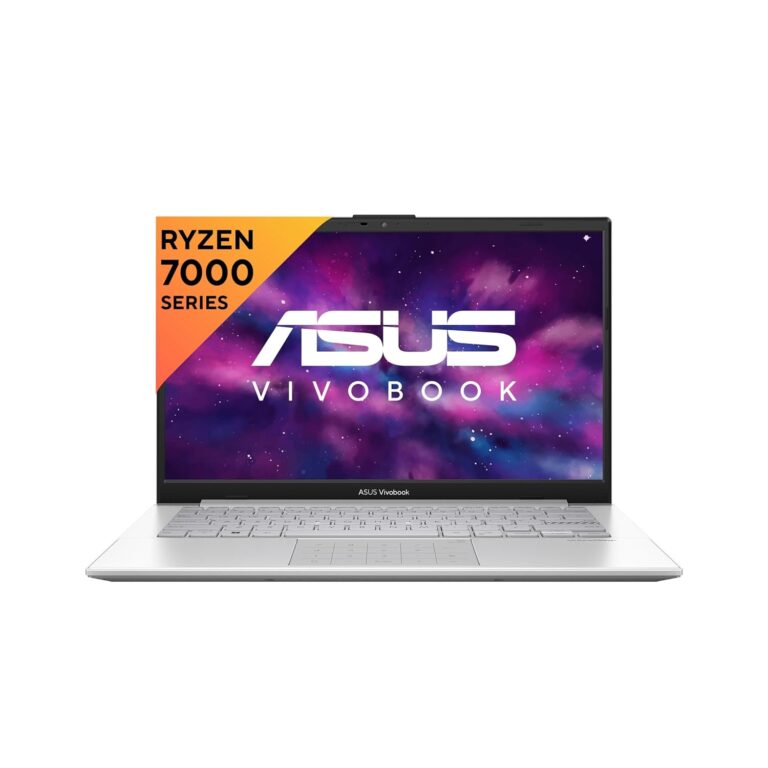 ASUS Vivobook Go 14 (2023) Thin & Light Laptop,AMD Ryzen 5 7520U, 14-inch (35.56 cm) FHD, (8GB RAM/512GB SSD/Windows 11/Office 2021/Alexa Built-in/Silver/1.38 kg), E1404FA-NK521WS