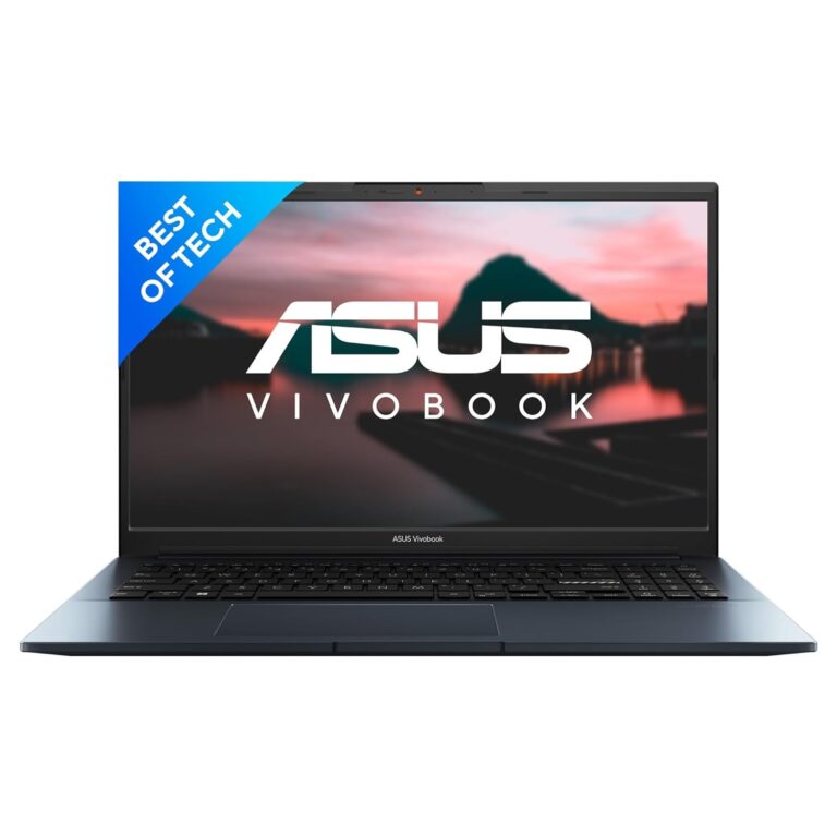 ASUS Vivobook Pro 15, AMD Ryzen 5 5600H, 15.6" (39.62 cm) FHD, Creator/Gaming Laptop, (16 GB RAM/1TB SSD/4GB RTX 3050/Win11/Backlit/Fingerprint/50WHr /Blue/3.97 kg), M6500QC-HN551WS
