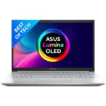 ASUS Vivobook Pro 15 OLED, AMD Ryzen 5 5600H, 15.6" (39.62 cm) FHD OLED, Creator/Gaming Laptop (16GB/512GB SSD/4GB RTX 3050/Win11/Backlit KB/FP Sensor/Silver/1.65 kg), M3500QC-L1502WS