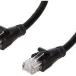 Amazon Basics RJ45 Cat-6 Ethernet Patch Internet Cable For Personal Computer - 50 Feet (Black)