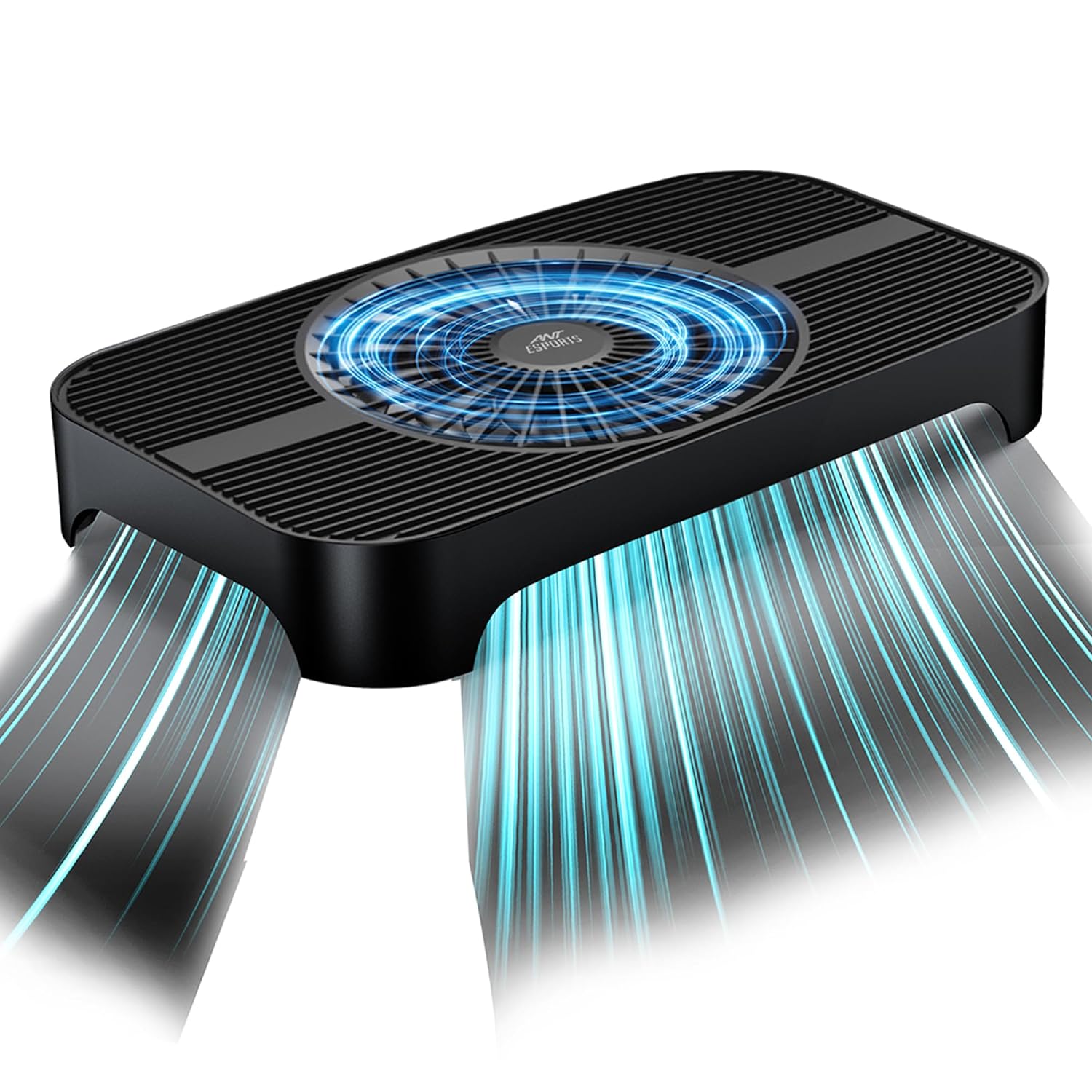 Ant Esports RCP70 Router & Mini Computer Cooling Pad/Fan with LED Light, 140mm Fan and 5V USB Power for Receiver DVR, WiFi Modem, Set Top Box and Mini PC
