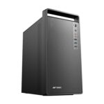 Ant Esports Si11 Value Series Mid-Tower Computer Case/Gaming Cabinet - Black | Support M-ATX, ITX | Pre-Installed 1 x 120 mm Black Rear Fan