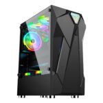 Artis G8325 Computer Gaming Cabinet Support Full ATX, Micro ATX Motherboard, 1 x 120mm RGB Fan