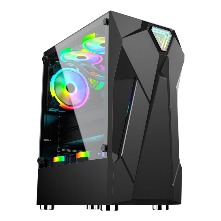 Artis G8325 Computer Gaming Cabinet Support Full ATX, Micro ATX Motherboard, 1 x 120mm RGB Fan
