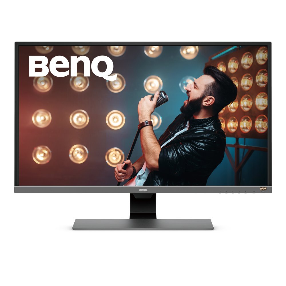 BenQ EW3270U 32"(80cms) 3840x2160 4K HDR10 | 95% DCI-P3| treVolo Speakers(3W x 2)| USB-C| Bezel-Less Monitor|Anti-Glare| Brightness Intelligence Plus| Low Blue-Light|AMD Freesync| HDMI| DP|(Black)