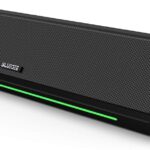 Bluedee Computer Speakers, Dynamic RGB Computer Sound Bar, HiFi Stereo Bluetooth 5.0 & 3.5mm Aux-in Connection, USB Powered Computer Speakers for Desktop, Laptop, Tablets