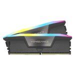 CORSAIR Vengeance RGB DDR5 RAM 32GB (2x16GB) 6000MHz CL36 AMD Expo iCUE Compatible Computer Memory - Gray (CMH32GX5M2D6000Z36K)