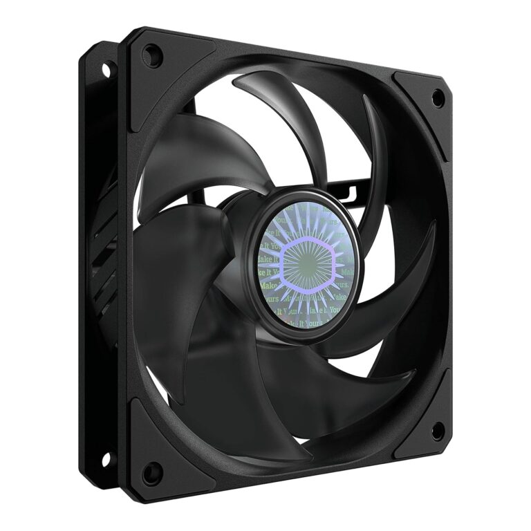 Cooler Master Sickleflow 120 Case Fan - 120mm | Computer Case Fan | High Performance Fan | New Blade Design | Sealed Bearing Structure