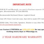 Cyntexia Computer Desktop PC (Core i5-2400 || 16GB RAM || 512GB SSD || HDMI || VGA || Ethernet || HD Graphics 2000 || Win 10) Basic Software Installed
