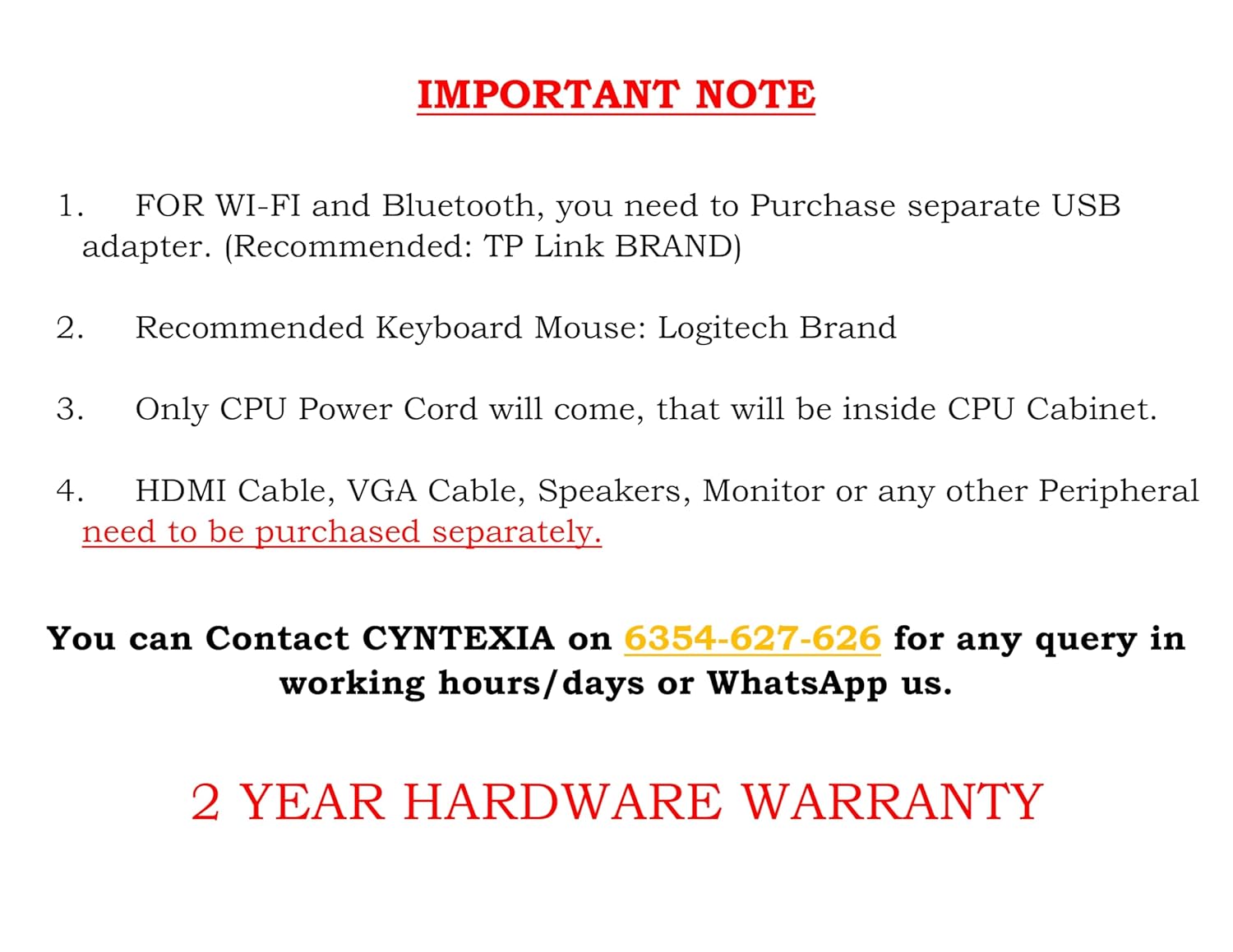Cyntexia Computer Desktop PC (Core i5-2400 || 16GB RAM || 512GB SSD || HDMI || VGA || Ethernet || HD Graphics 2000 || Win 10) Basic Software Installed