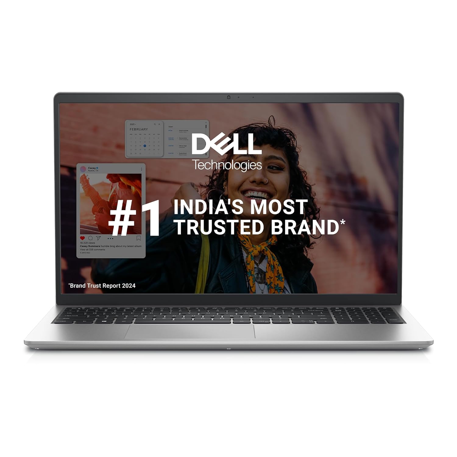 Dell 15 Thin & Light Laptop, 13th Genaration Intel Core i5-1335U Processor/ 8GB/ 1TB SSD/ 15.6" (39.62cm) FHD Display/Backlit Key Board/Silver/Win 11 + MSO'21/15 Month McAfee/ 1.66kg