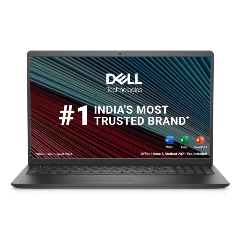 Dell 15 Thin & Light Laptop, Intel Core i5-1235U Processor/16GB DDR4/512GB SSD/Intel UHD Graphics/15.6" (39.62cm) FHD Display/Win 11 + MSO'21/15 Month McAfee/Carbon Black/Spill-Resistant KB/1.69kg