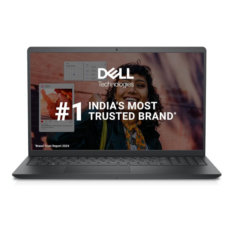 Dell Inspiron 3530 Thin & Light Laptop, 13th Gen Intel Core i3-1305U/8GB/512GB SSD/15.6" (39.62cm) 120Hz Refresh Rate on a FHD IPS Display Comfortview/Win 11+MSO'21+McAfee 15 Month/Carbon Black/1.62kg