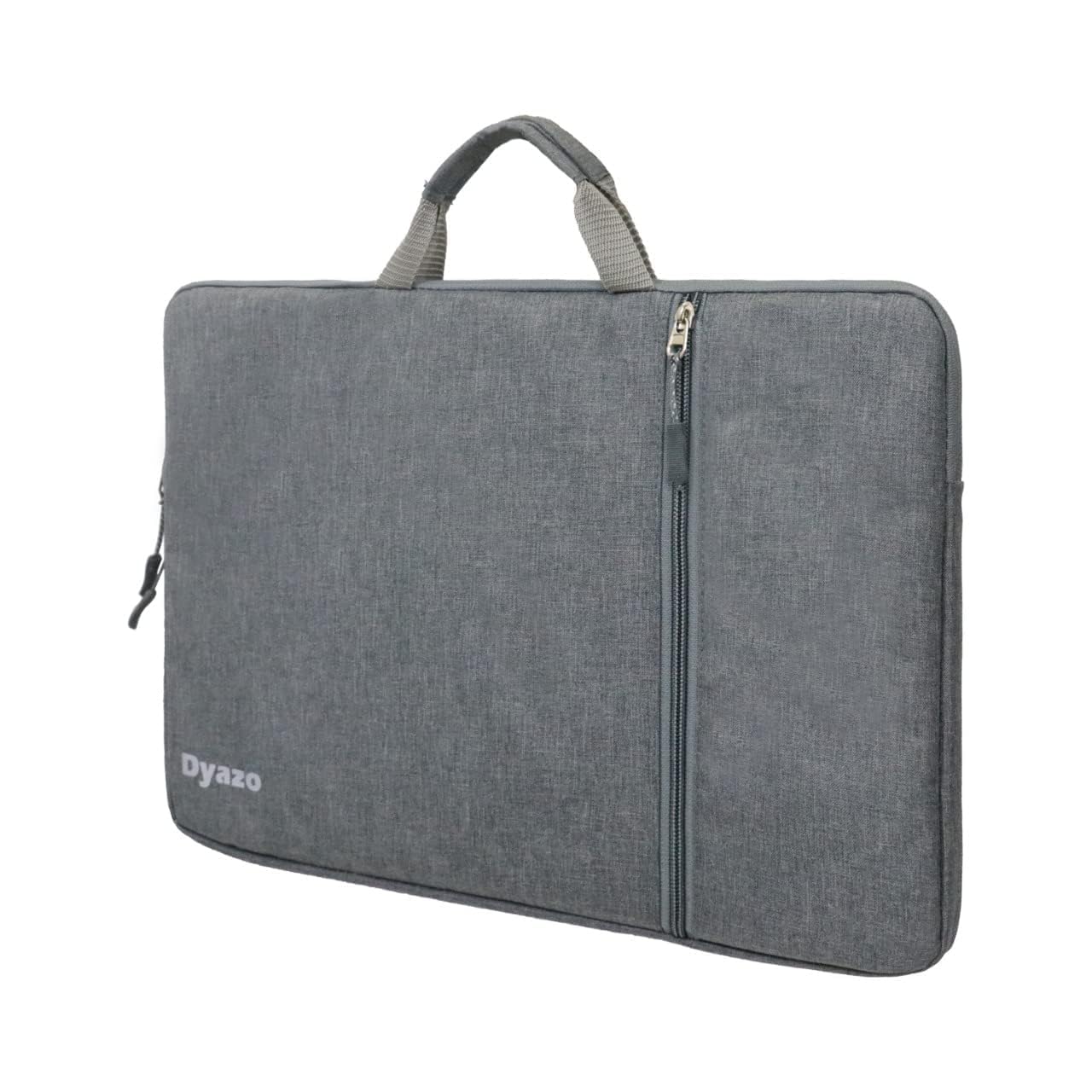 Dyazo 14 Inch Laptop Sleeve | Cover | Case with Handle & One Front Accessories Pocket Compatible for Chromebooks MacBook Chromebook & Other Laptops Computer Upto 14 Inches (Grey)