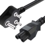 FEDUS 5.9 Feet 3 Pin AC Laptop Power Cord Cable Notebook Computer Replacement Charger Cord Wire 18AWG Laptop Adapter Power Cable Laptop Charger Power Cord Universal Mickey Mouse Connector Power Cord