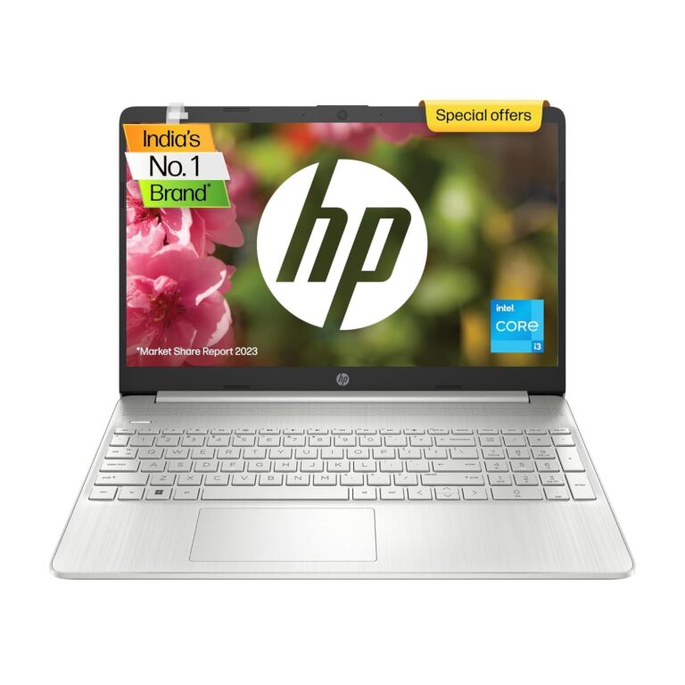 HP Laptop 15, 12th Gen i3-1215U, 15.6-inch (39.6 cm), FHD, Anti-Glare, 8GB DDR4, 512GB SSD, Intel UHD Graphics, Dual Speakers, (Win 11, MSO 2021, Silver, 1.69 kg), 15s-fy5006TU