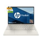 HP Pavilion Aero AMD Ryzen 5 7535U 13.3 inch(33.8cm) WUXGA IPS, Micro-Edge Laptop (16GB RAM/512GB SSD/AMD Radeon Graphics/Win 11/MSO/Backlit Keyboard/B&O/FPR/Alexa/Warm Gold/970 Grams) 13-be2055AU