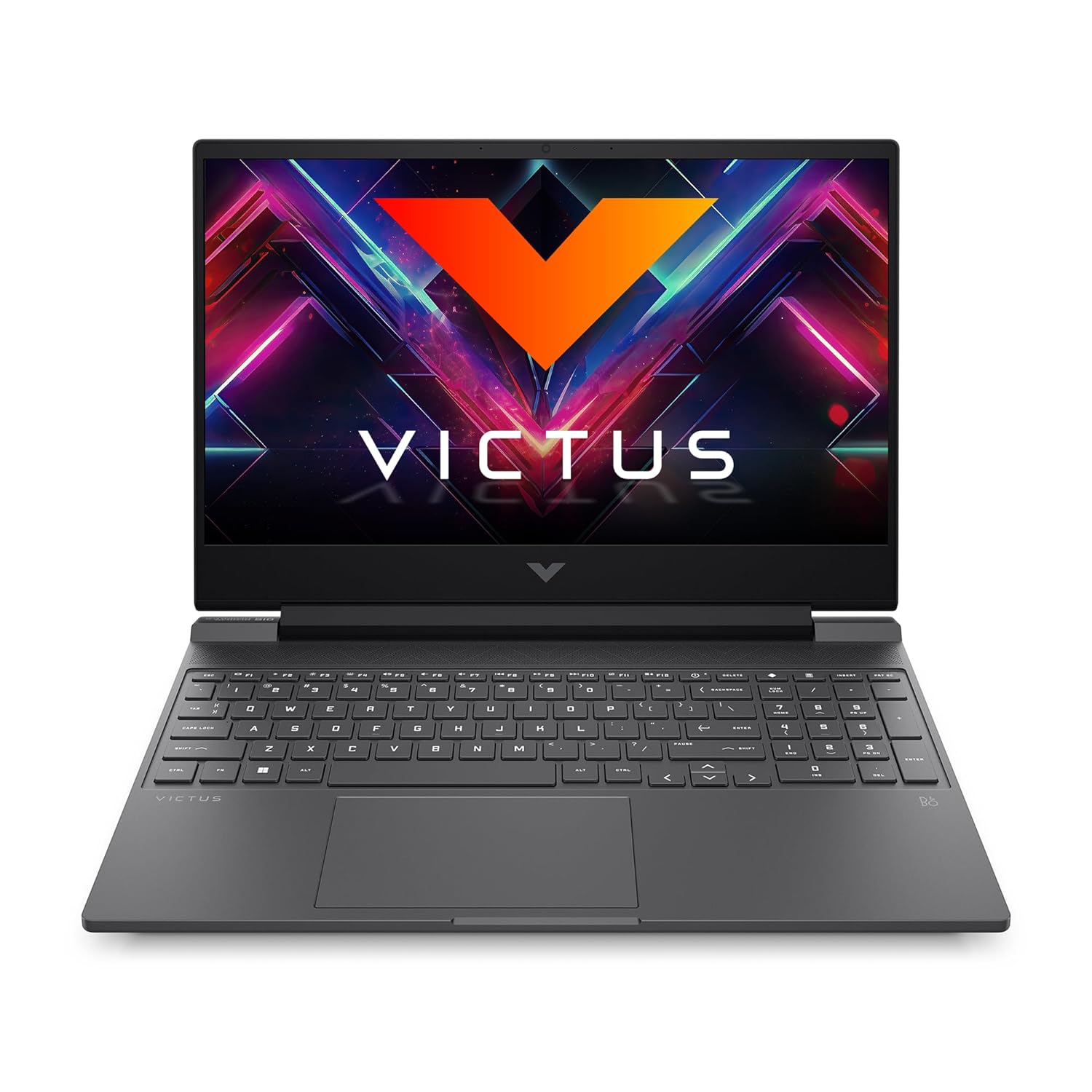 HP Victus Gaming Laptop, 12th Gen Intel Core i7-12650H, 6GB RTX 4050 GPU, 15.6-inch (39.6 cm), 75W TGP, FHD, IPS, 144Hz, 16GB DDR4, 512GB SSD, Backlit KB, B&O (Win 11, MSO, Silver, 2.37 kg), fa1134TX