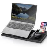 JD FRESH Adjustable Multi-Angle Portable Laptop Stand for Desk with Mobile with Detachable Mouse pad, Laptop raisers Computer Accessories Laptop Holder for Desk