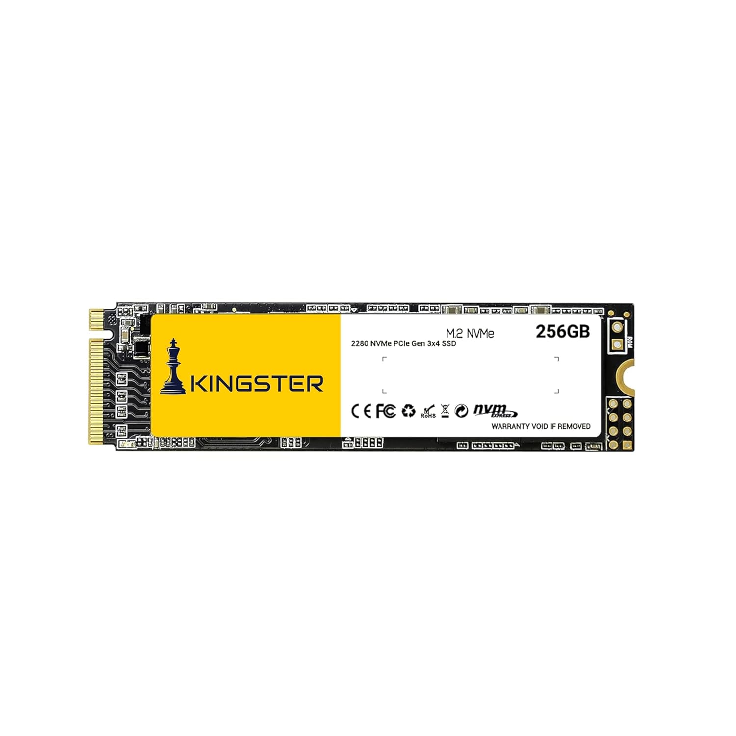 KINGSTER 256GB NVMe PCIe M.2 SSD, 3D NAND with SLC Cache, Up to 2200MB/s, M.2 2280 Internal Solid State Drive for Desktop Laptop PC Computer, pci_Express_x4 (5 Year Warranty) (128)