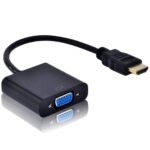 LS LAPSTER Quality Assured HDMI to VGA Adapter Cable 1080P for Projector, Computer, Laptop, TV, Projectors & TV