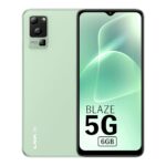 Lava Blaze 5G (Glass Green, 6GB RAM, UFS 2.2 128GB Storage) | 5G Ready | 50MP AI Triple Camera | Upto 11GB Expandable RAM | Charger included | Clean Android (No Bloatware)