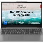 Lenovo IdeaPad Slim 3 Intel Core i7 12th Gen 15.6 inch (39.62cm) FHD Thin & Light Laptop (8GB/512GB SSD/Windows 11/Office 2021/1Yr ADP Free/3months Game Pass/Arctic Grey/1.63Kg), 82RK011EIN