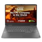 Lenovo LOQ AI Powered AMD Ryzen 7 7840HS 15.6" (39.6cm) FHD IPS 144Hz 350Nits Gaming Laptop (16GB/512GB SSD/Win 11/NVIDIA RTX 3050 6GB/Office 2021/3 Month Game Pass/Storm Grey/2.4Kg), 82XT004HIN