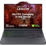 Lenovo Legion 5 Pro AMD Ryzen 7 5800H 16" (40.64cm) WQXGA-IPS 165Hz 500Nits Gaming Laptop (16GB/512GB SSD/Win 11/Office 2021/NVIDIA RTX 3060 6GB/Alexa/3 Month Game Pass/Storm Grey/2.45Kg), 82JQ010EIN