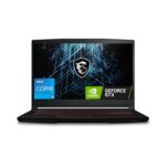 MSI GF63 Thin, Intel Core i5-11260H, 40CM FHD 60Hz Gaming Laptop(16GB/512GB NVMe SSD/Windows 11 Home/NVIDIA GeForce GTX 1650 Max Q, GDDR6 4GB/Black/1.8Kg), 11SC-1493IN