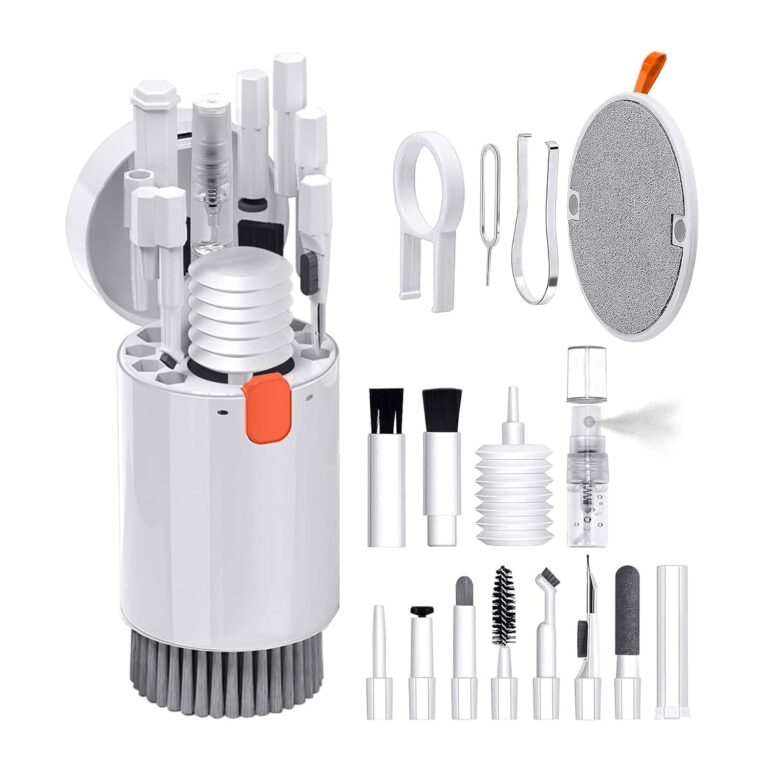Mcare 20in1 Cleaning kit for Laptop Keyboard, Computer, mobiles (Cleaning Pen, Screen Cleaner Spray, Cleaning Brush for Keyboard, Mobile Holder, Dust Remover, Small Brush)