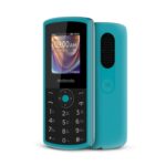 Motorola All-New A10 Dual Sim keypad Phone with Voice Feature | Long-Lasting Battery Backup | Wireless FM with Recording | Bluetooth Connectivity | Auto Call Recording | Teal Blue