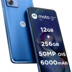 Motorola G54 5G (Pearl Blue, 12GB RAM, 256GB Storage) | MediaTek Dimensity 7020 Processor | 6000mAh Battery with 30W Turbocharging | 50 MP OIS Camera with UltraPixel Technology