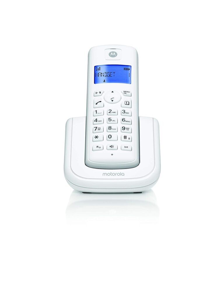 Motorola T201I Digital Cordless Telephone -White