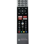 Neuronmart®Voice Remote Compatible with Motorola Smart LED TV Remote Control (ZEE5 Function) (ASSITANT Voice Working) Pairing Must