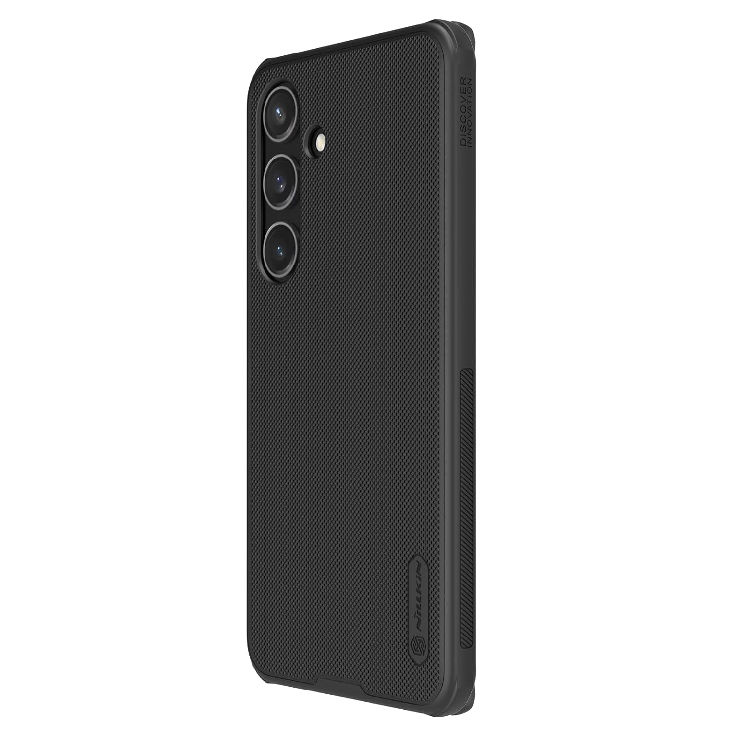 Nillkin Case for Samsung Galaxy S24 Plus (6.7" Inch) Super Frosted Shield Pro Magnetic Hard Back Soft Border (PC + TPU) Cover Raised Bezel Camera Protect Black