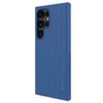 Nillkin Case for Samsung Galaxy S24 Ultra (6.8" Inch) Super Frosted Shield Pro Hard Back Soft Border (PC + TPU) Shock Absorb Cover Raised Bezel Camera Protect PC Blue