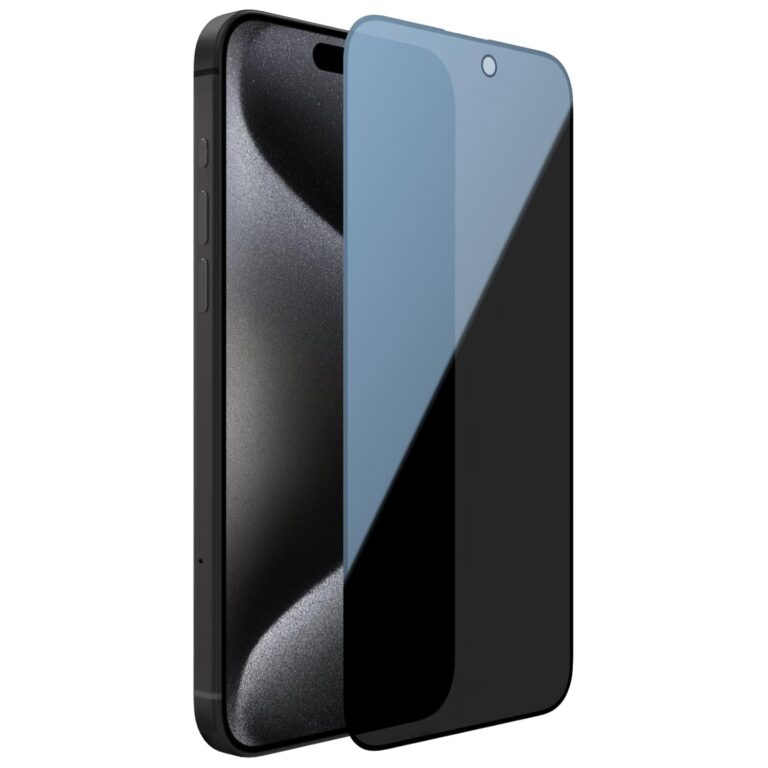 Nillkin Tempered Glass for Apple iPhone 15 Pro Max (6.7" Inch) 3D Guardian Full coverage Privacy Edge to Edge Glass 0.33mm Black