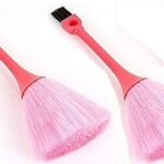 Nimbose® Fluffy Microfiber Kitchen Duster Laptop Keyboard Brush, 2 in 1 Computer Screen Cleaner & Dusting Tool (Multicolor, Pack of 2)