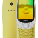 Nokia 3210 4G | All-new Classic Keypad Phone with Dual SIM, YouTube, Scan & Pay UPI, Rear Camera, Wireless FM Radio, MP3 Player, Bluetooth & USB Type C | Y2K Gold